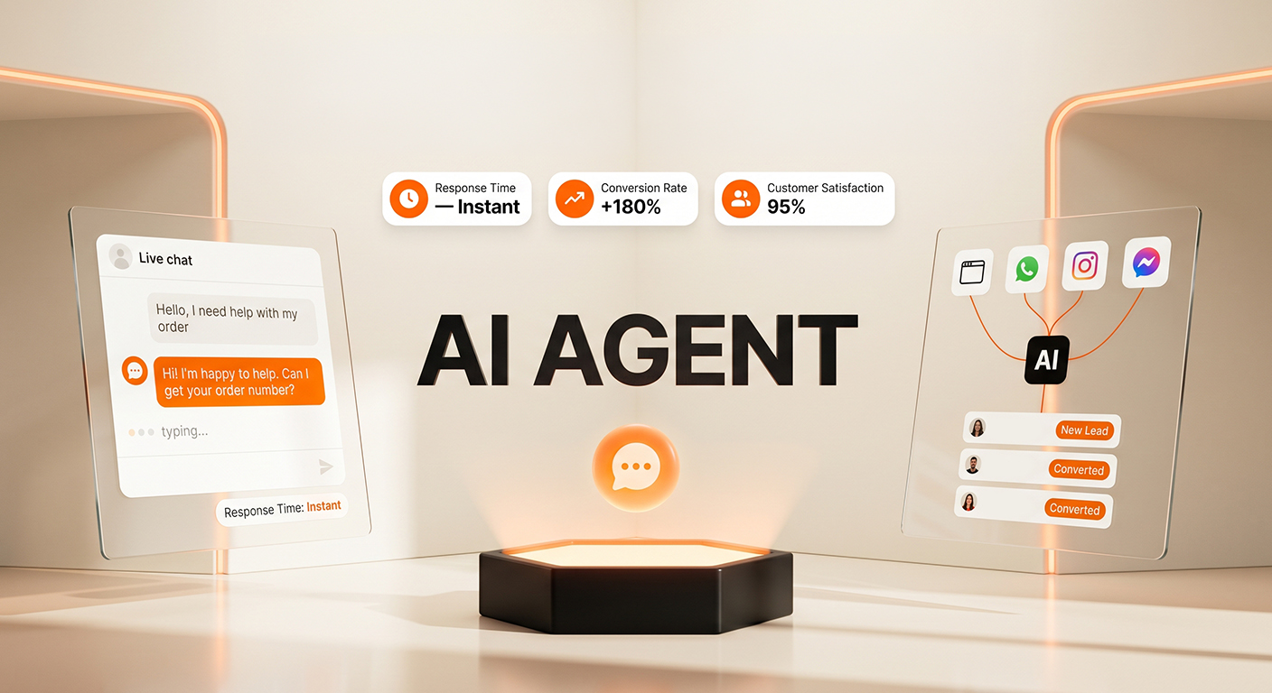 إزاي الـ AI Agents بيحوّل زوار الموقع لعملاء حقيقيين؟